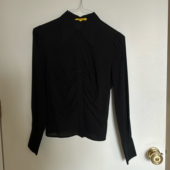 Catherine Malandrino Black Blouse
